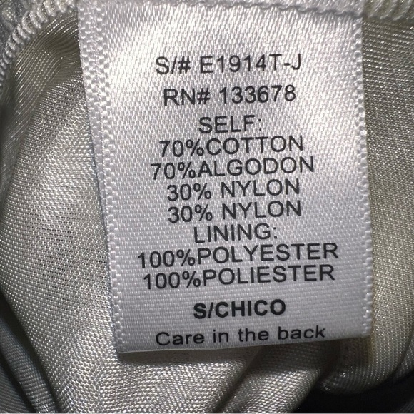 Love Tree Cropped Lace Cream Spaghetti Strap Lined Shirt Size Small - Picture 11 of 11